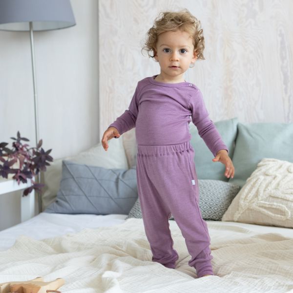 Hose Wolle-Seide GOTS