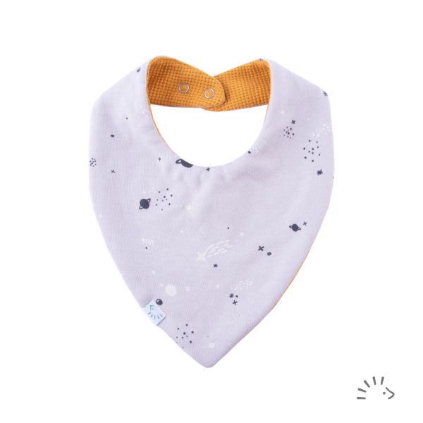 Dreieckstuch wendbar Interlock Organic