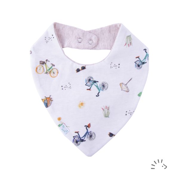 Dreieckstuch wendbar Single Jersey 