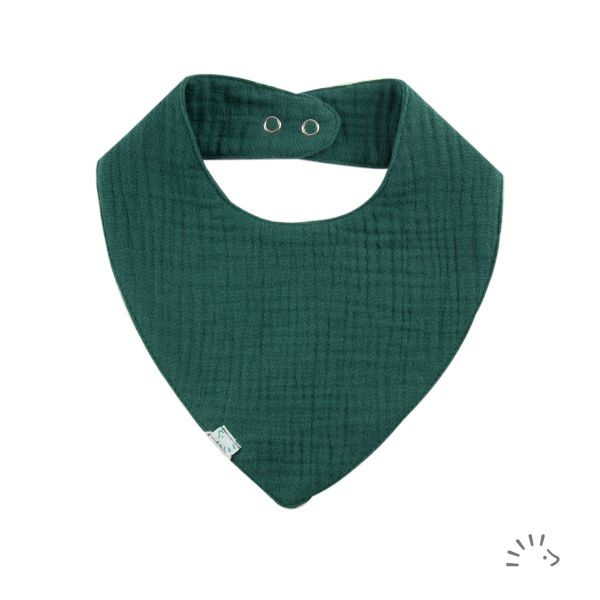 Dreieckstuch wendbar Musselin