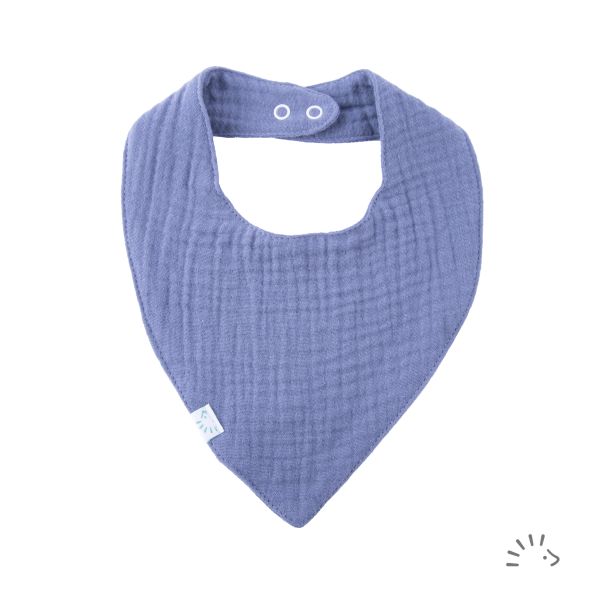 Dreieckstuch wendbar Musselin