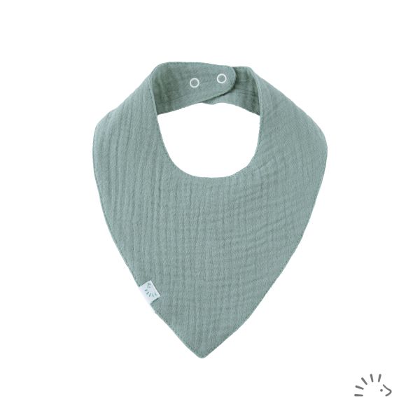 Dreieckstuch wendbar Musselin