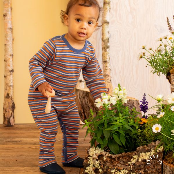 Overall Ohne Fuß Interlock GOTS