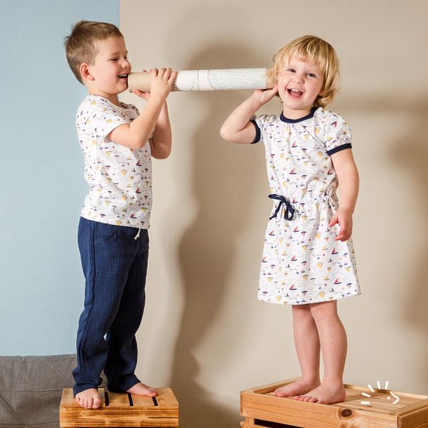 Kurzarmkleid Single Jersey GOTS