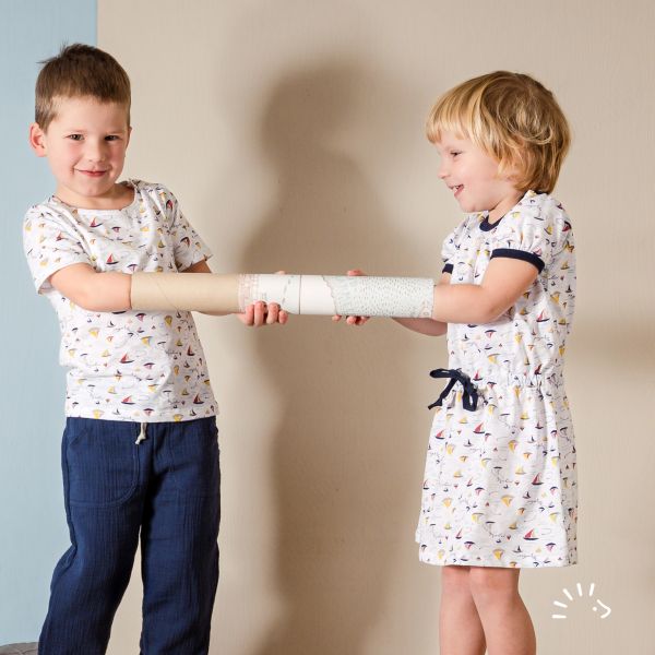 Kurzarmkleid Single Jersey GOTS