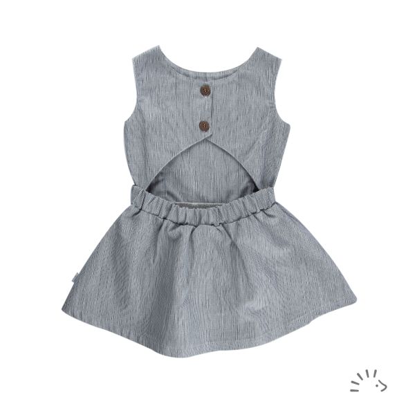 Kleid Style BARBARA Twill GOTS