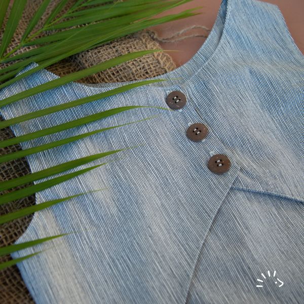 Kleid Style BARBARA Twill GOTS