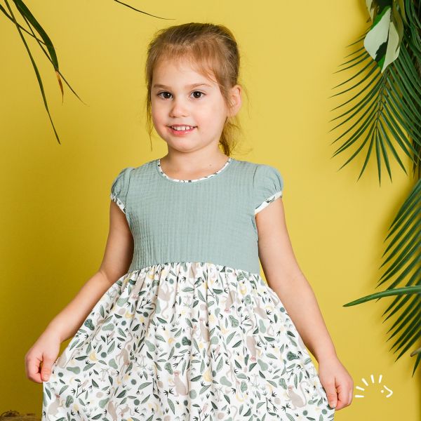 Kurzarmkleid Single Jersey GOTS