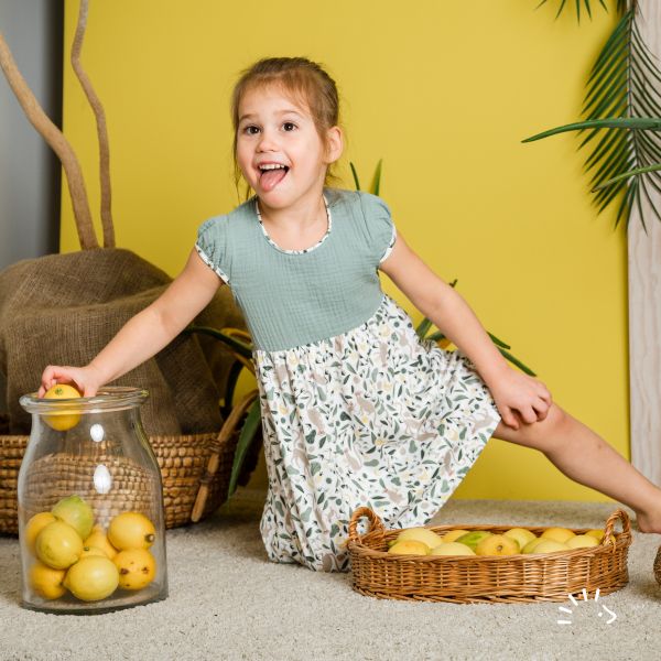 Kurzarmkleid Single Jersey GOTS
