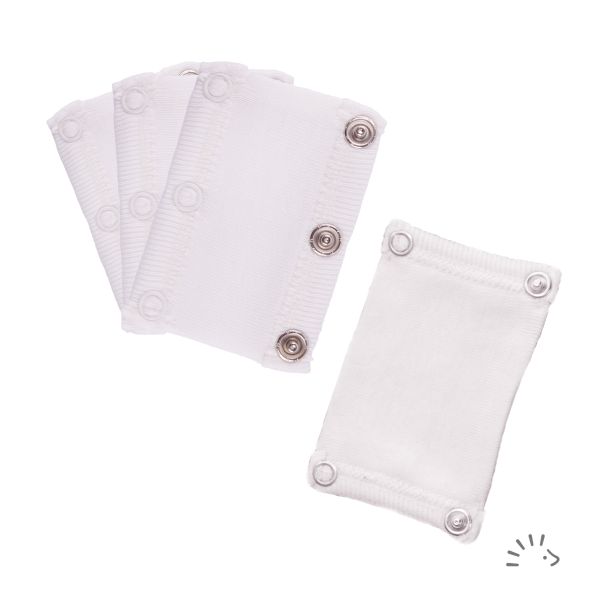 4x Bodyverlängerung Feinripp GOTS