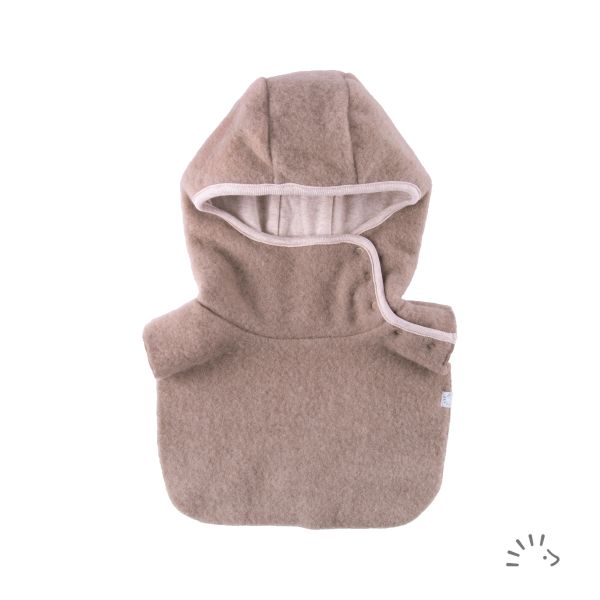 Schlupfhaube Wollfleece GOTS