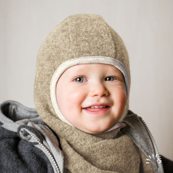 Schlupfhaube Wollfleece GOTS