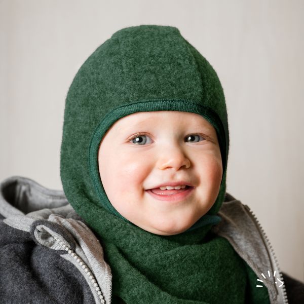 Schlupfhaube Wollfleece GOTS