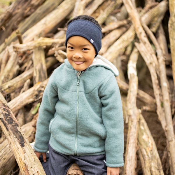 Stirnband Wollstrick GOTS