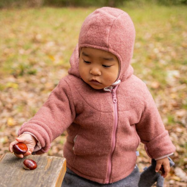 Schlupfhaube Wollfleece GOTS