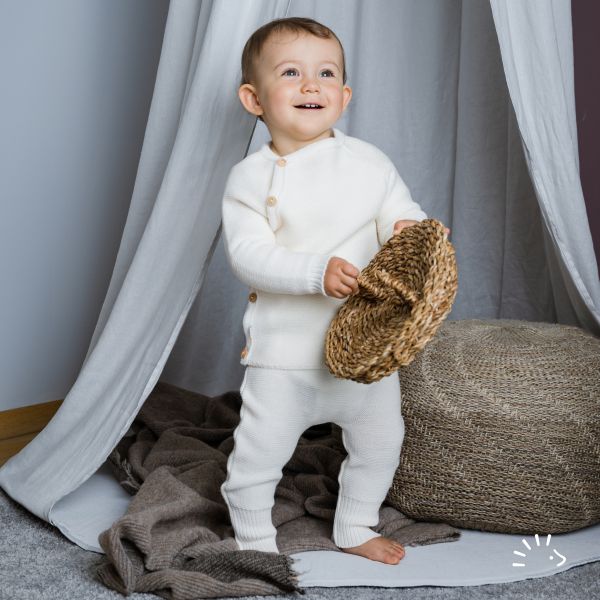 Wickelhemd kbT Wollstrick