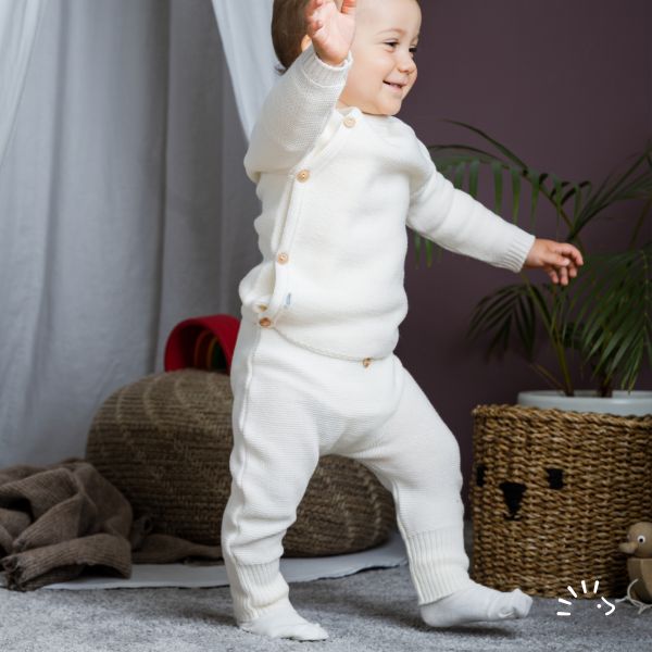 Wickelhemd kbT Wollstrick