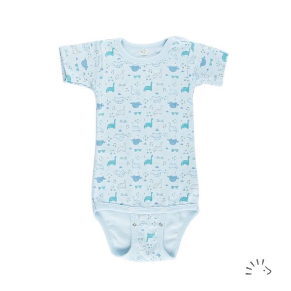 Kurzarm Body aus Baumwolle