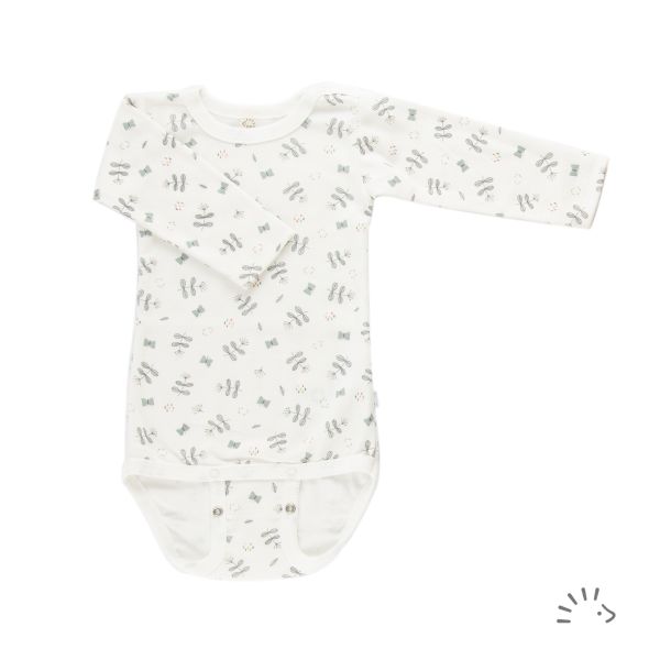 Langarm Body aus Baumwolle