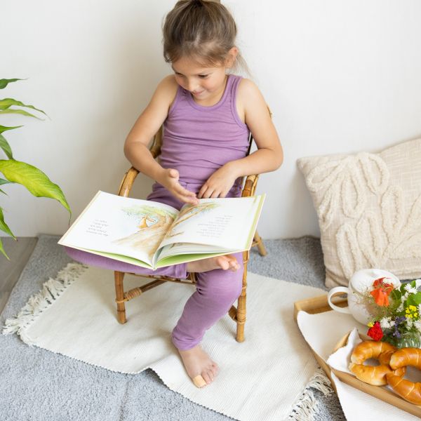 Unterhemd ärmellos Wolle-Seide GOTS