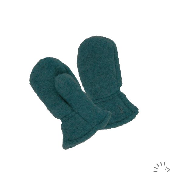 Fäustlinge Wollvlies GOTS