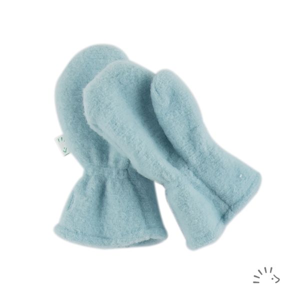 Fäustlinge Wollvlies GOTS