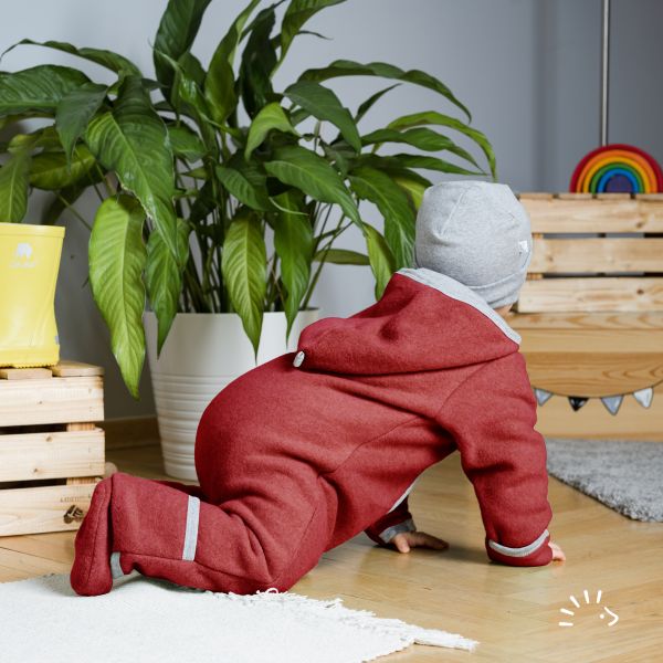 Baby Overall Baumwollfleece GOTS