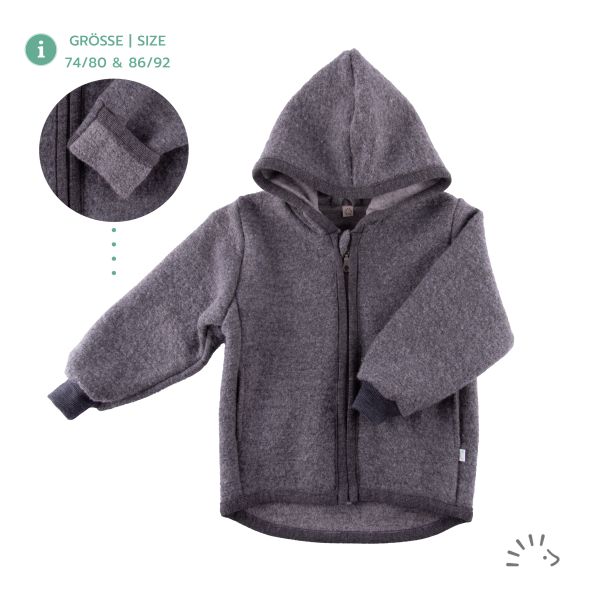 Jacke MILO Wollwalk