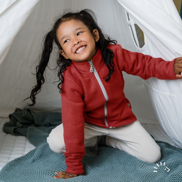 Jacke Baumwollfleece GOTS