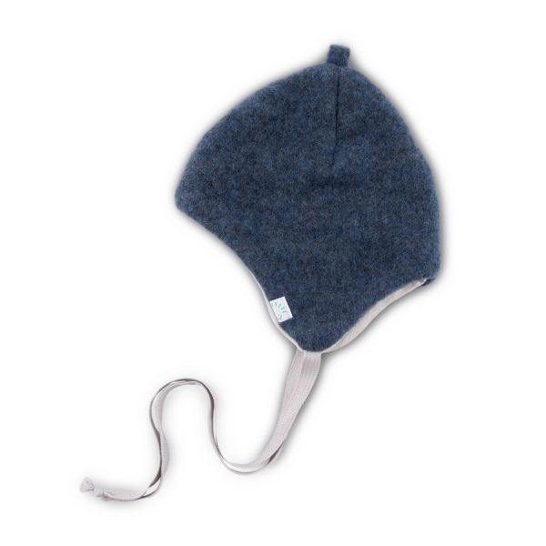 Bindemütze Wollfleece GOTS