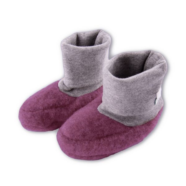 Babyschühchen Wollfleece GOTS