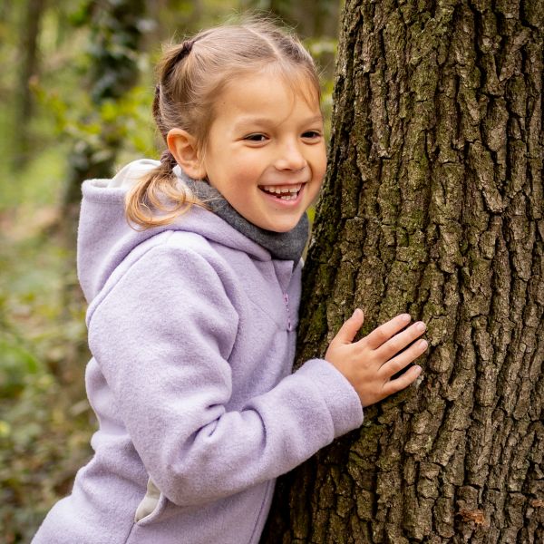Jacke mit Kapuze Wollwalk
