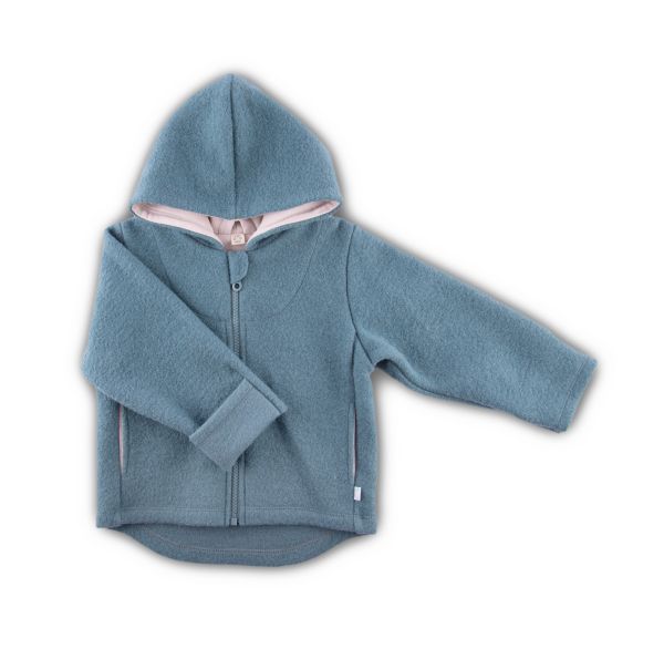 Jacke mit Kapuze Wollwalk
