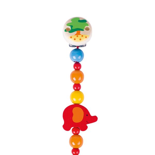 HEIMESS Schnullerkette Elefant 