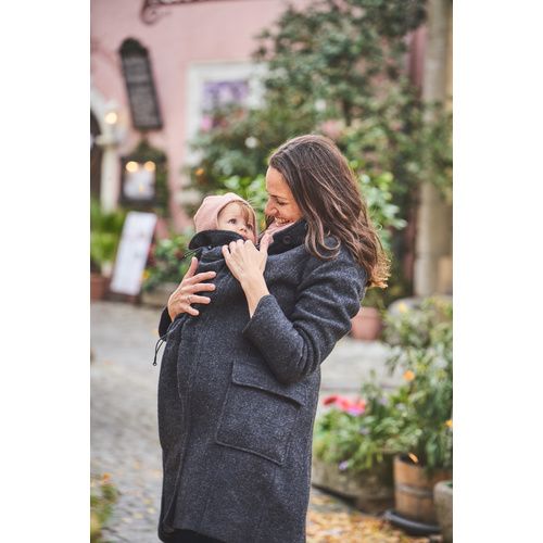 Kapuzenmantel+Baby+Schwangeren-Einsatz KMS-m-an