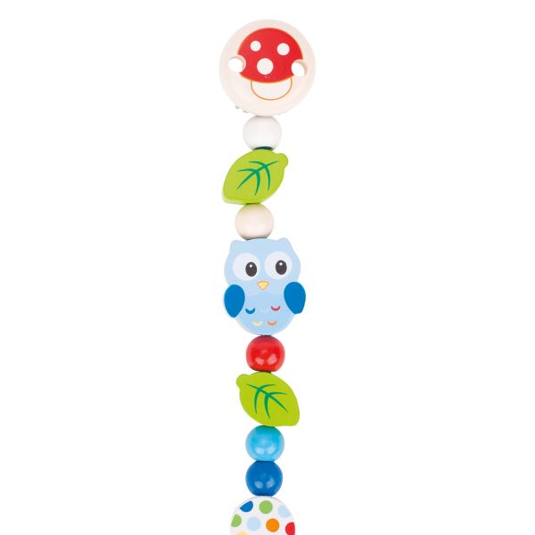 HEIMESS Schnullerkette Eule 