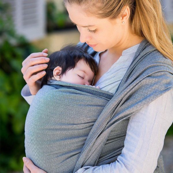 Hoppediz Tragetuch 5,4 m London Jacquard