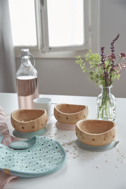 LÄSSIG Schüssel Bambus Hund