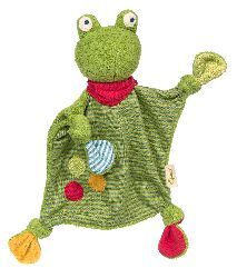 Sigikid Schnuffeltuch Frosch Green
