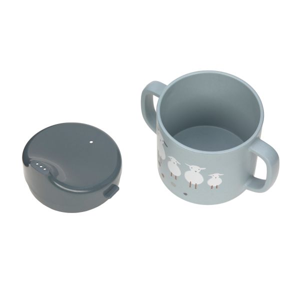 LÄSSIG Schnabelbecher Zellulose Tiny Farmer