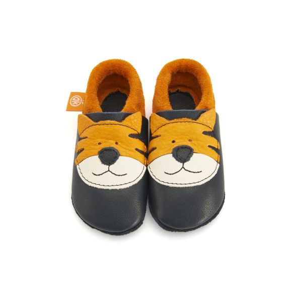 Lederhausschuhe Tiger Tom 014-930