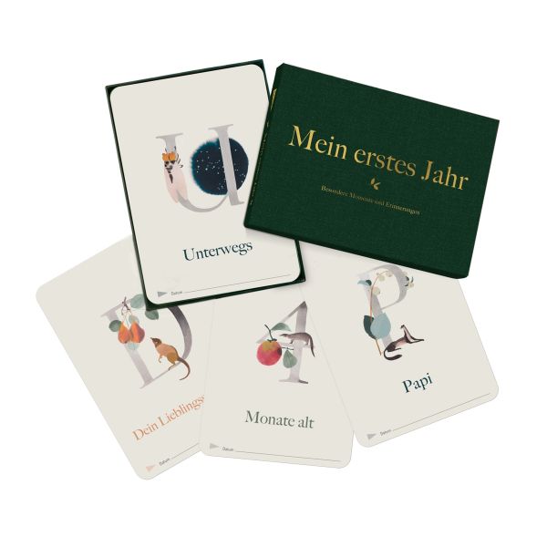 Milestone Mein erstes Jahr Fotokarten