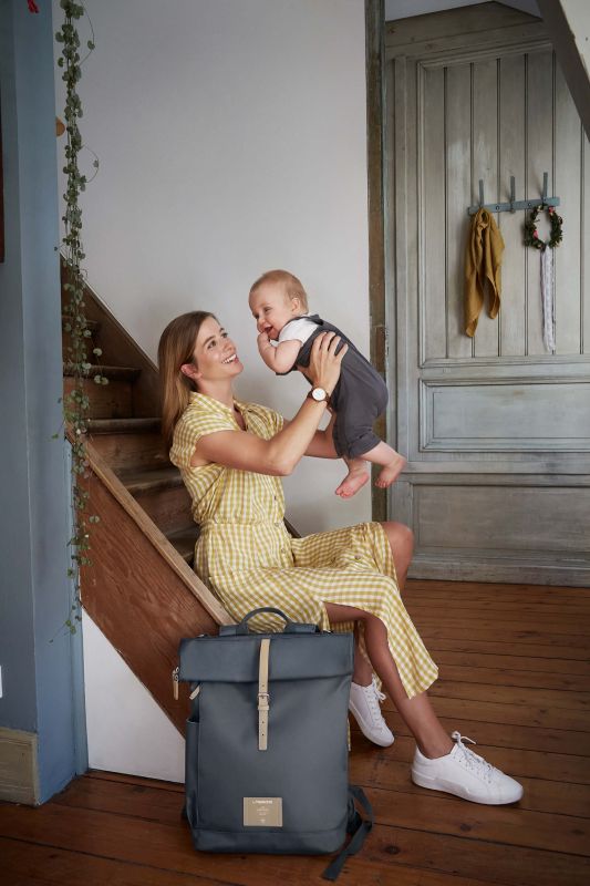 LÄSSIG Wickelrucksack Rolltop