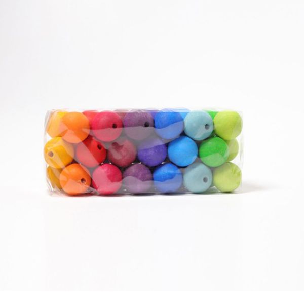 GRIMM\'S Regenbogen Holzperlen groß