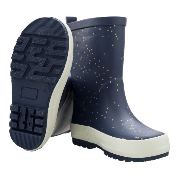 FRESK Regenstiefel Indigo Dots