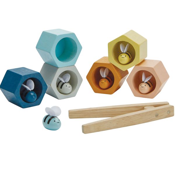 PlanToys Geschicklichkeitsspiel Bienenwaben