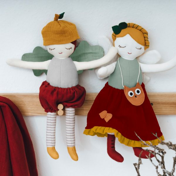 kikadu Puppe Waldelfe