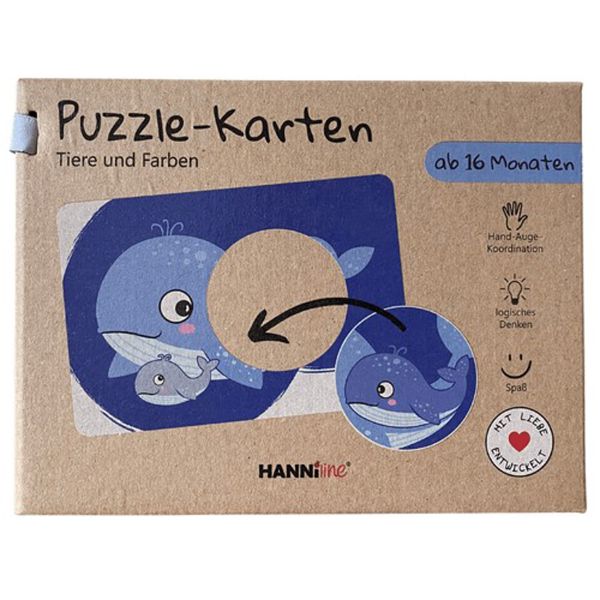 Puzzle-Karten Hannilein