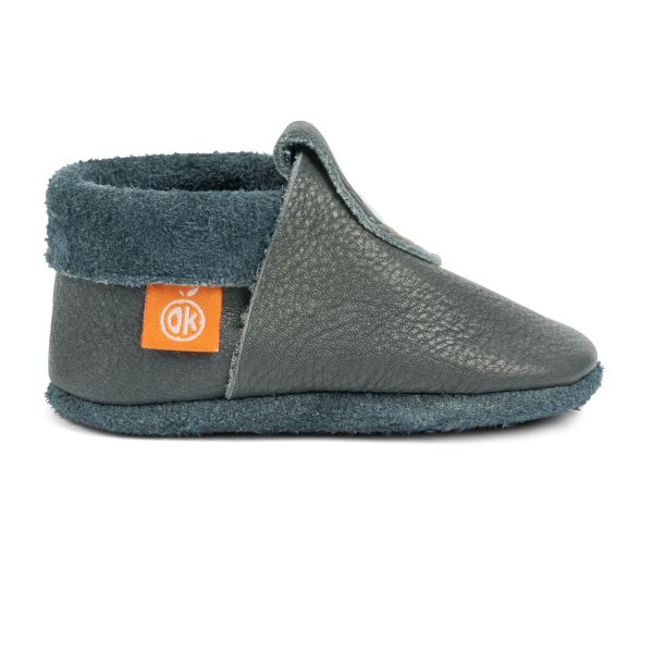 Lederhausschuhe Schiffchen