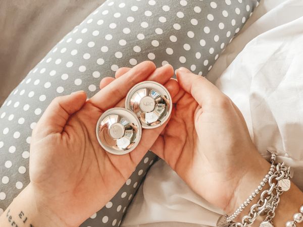 Brustwarzenschutz Silber